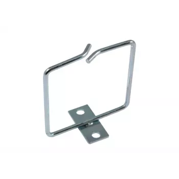 ALLNET ALL-S0001007 kabelių tvarkymo juosta - 19 inch 1U horizontali, plieninė, juoda