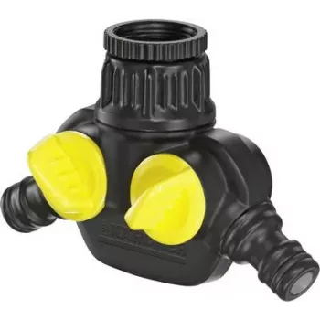 Kärcher 45° kampinė jungtis 1/2 colio Rain System – juoda/geltona (2.645-199.0)