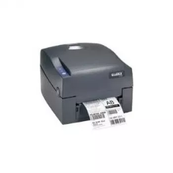 GODEX G500 terminio perkėlimo / tiesioginio terminio etikečių spausdintuvas, 203 dpi, 127 mm/s, USB + Serial + Ethernet, juodos spalvos