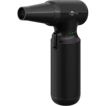 Goobay Air Duster Advanced Black - Cleaning Set incl. 8 Attachments and 3 Brushes 110 (77830)