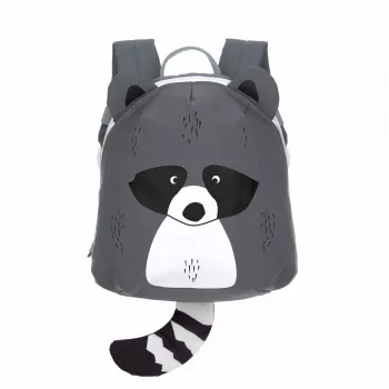 Lassig About Friends Mini Szop Kuprinė Pilka/Juoda Raccoon Dizainas 3.5L