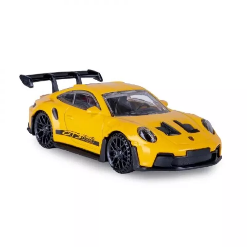 JAMARA Porsche 911 GT3 RS 1:43 Yellow Die-Cast Model Car (402238)