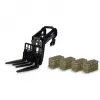 Jamara Front Loader su šakėmis ir 4 šieno ritiniais RC traktoriui 1:14 (423286)