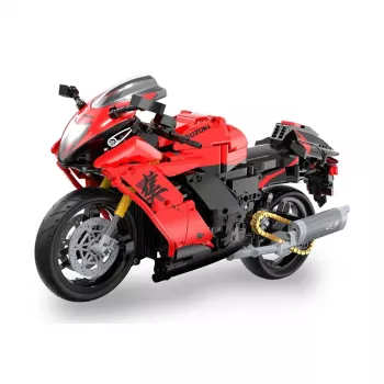 JAMARA CaDA Suzuki Hayabusa 1:6 Raudonas Konstruktorių Rinkinys