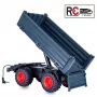 Jamara Tipper Trailer Anthracite for RC Tractor MB-trac 1000 1:24S (423265)