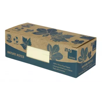 inFO Sticky Notes 5653-11box 50x40mm Geltoni 12 Paketų