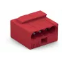 WAGO MICRO Jungiamasis Gnybtas 243-804 – 4-ių Laidų Gnybtų Blokas, Raudonas