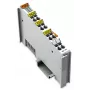 WAGO 750-517 - 2 kanalų relės išėjimo modulis, 1,5 kV izoliacija, 24 VDC, DIN bėgelis