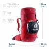 Deuter Futura Pro 32 Hiking Backpack - Cherry/Masala