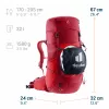 Deuter Futura Pro 32 Hiking Backpack - Cherry/Masala
