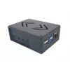 ALLNET Rock 4 C+ Aluminium Case ecoPI PRO LP Black for Radxa Rock Pi 4C Plus