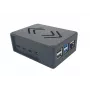 ALLNET Rock 4 C+ Aluminium Case ecoPI PRO LP Black for Radxa Rock Pi 4C Plus