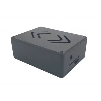 ALLNET Rock 4 C+ Aluminium Case ecoPI PRO LP Black for Radxa Rock Pi 4C Plus