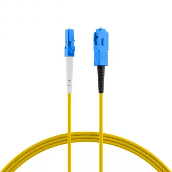 EFB-Elektronik Simplex LWL Patchkabel LC-SC G657.A2 0,5m 2,0mm Yellow 9/125µm