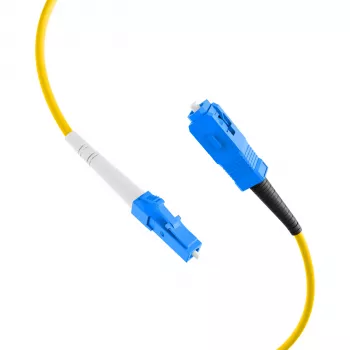 EFB-Elektronik Simplex LWL Patchkabel LC-SC G657.A2 0,5m 2,0mm Yellow 9/125µm