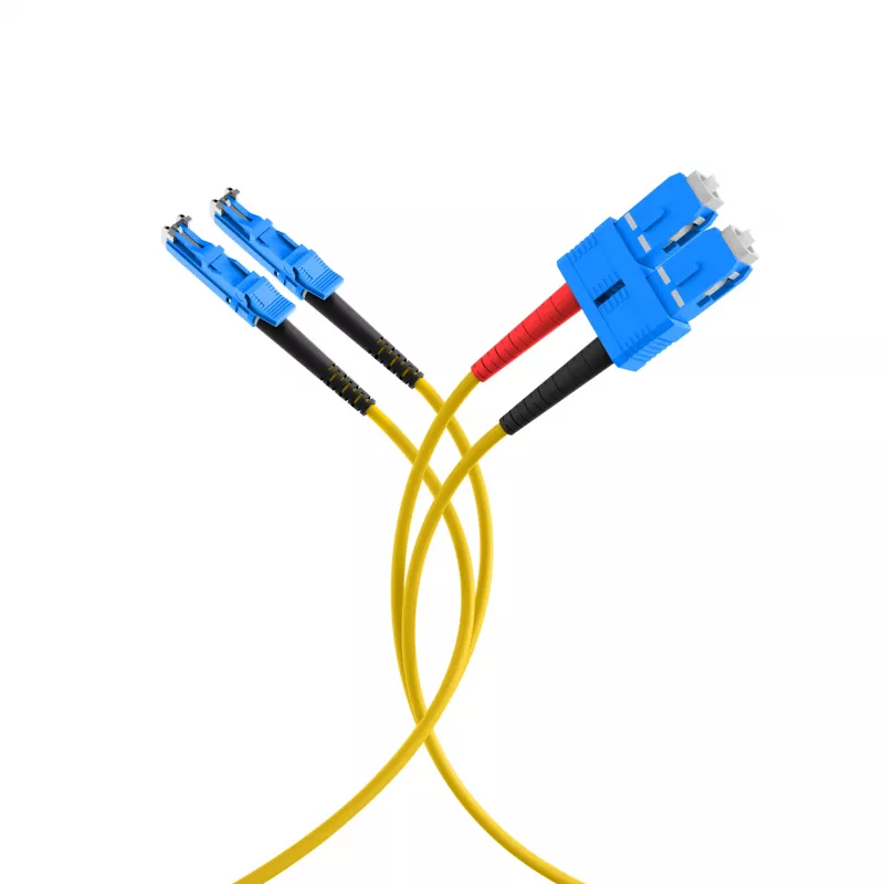 EFB Elektronik šviesolaidinis tinklo laidas E2000 (M) – SC vienmodis (M)