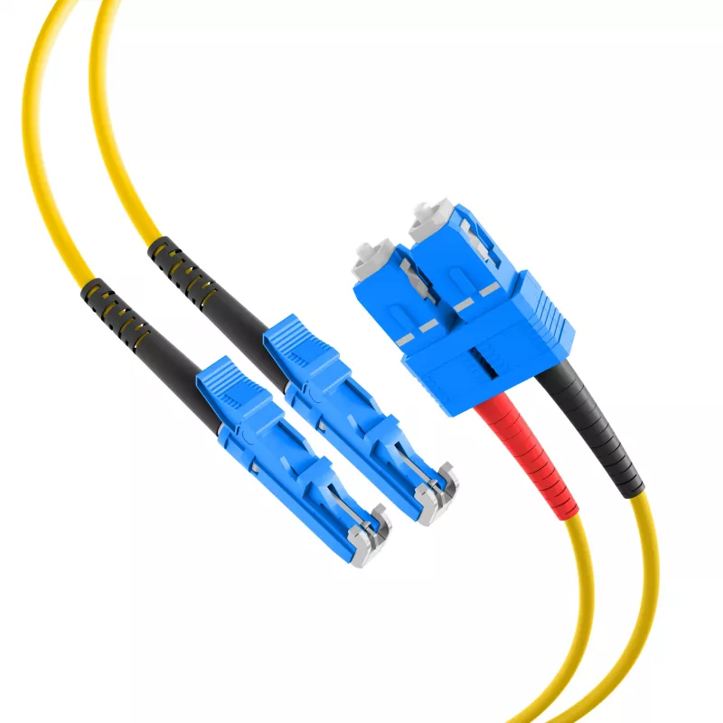 EFB Elektronik šviesolaidinis tinklo laidas E2000 (M) – SC vienmodis (M)