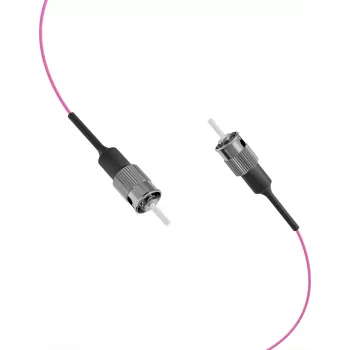 EFB Elektronik Fiber Pigtail ST 50/125 µm OM4 Erika Violet, 2 m