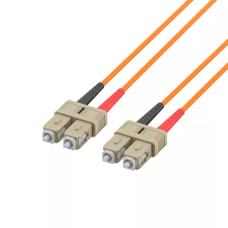 EFB Elektronik ECOFIBER šviesolaidinis tinklo kabelis su SC daugiamodėmis (M) jungtimis