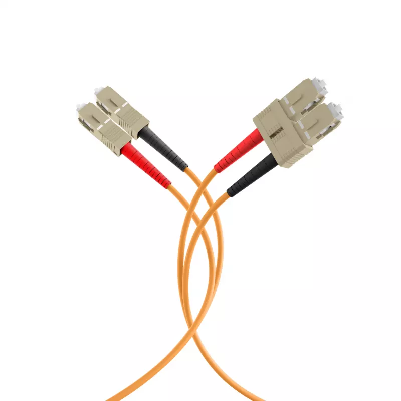 EFB Elektronik ECOFIBER šviesolaidinis tinklo kabelis su SC daugiamodėmis (M) jungtimis