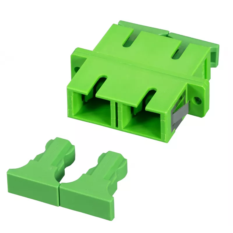 EFB Electronic Coupling SC-Duplex OM3 Plastic Aqua Housing