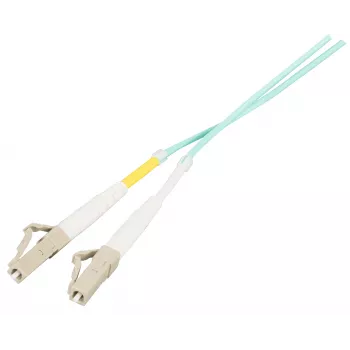 EFB Elektronik IP67 Cable Gland M25 LC-Duplex Plug to LC-Duplex Plug OM3 5m