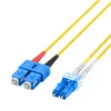 EFB Elektronik IPL-DF-LCUSCU-2-0050 OS2 Duplex Patch Cable LC/UPC to SC/UPC 0,5 m Yellow LSZH
