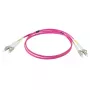 EFB Elektronik IPL-DR-LCULCU-4-0050 Skaidulinis šuolis, 0,5 m, OM4, LC/UPC Duplex, Aqua