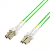 EFB Elektronik IPL-DR-LCULCU-5-1000 Duplex Patch Cable OM5 LC/UPC to LC/UPC 10 m LSZH Lime Green