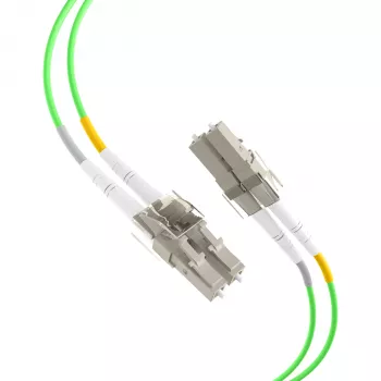 EFB Duplex Patch Cable LC-LC OM5 1,5m LSZH 2mm Lime Green