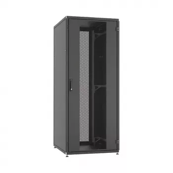 EFB Elektronik PRO 42U 19 colių serverio spinta, tinklo spinta, Jet Black RAL 9005, 800x1000 mm