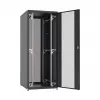 EFB Elektronik PRO 42U 19 colių serverio spinta, tinklo spinta, Jet Black RAL 9005, 800x1000 mm