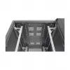 EFB Elektronik PRO 42U 19 colių serverio spinta, tinklo spinta, Jet Black RAL 9005, 800x1000 mm