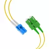 EFB Elektronik Duplex Jumper LC-SC/APC 9/125µm OS2 LSZH Yellow 2,0mm 35m
