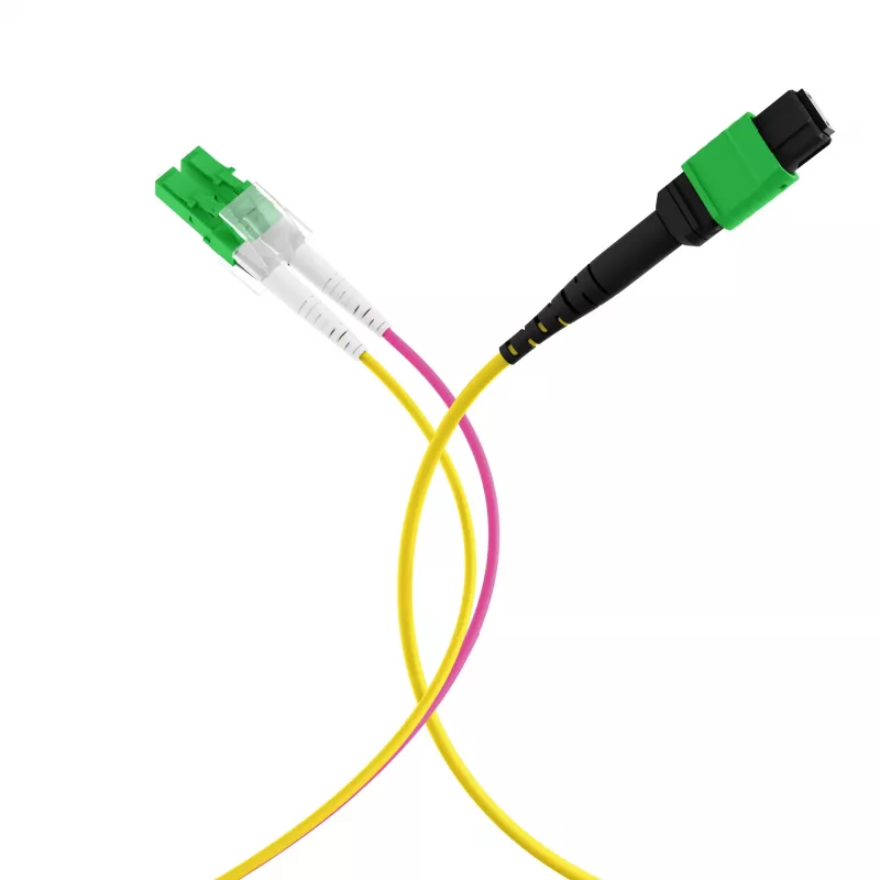 EFB Elektronik MTPF12LCAPC-3 3 m OS2 MTP 12x LC Fiber Optic Breakout Cable