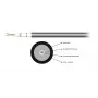 EFB Elektronik INFRALAN U-DQ(ZN)BH 2x12G 50/125 OM3 LSZH Black CPR-Dca