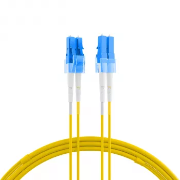 EFB Elektronik Duplex Jumper LC-LC 9/125µm OS2 LSZH Yellow 2,0mm 1,5m