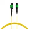 EFB ELEKTRONIK MPO-PLUS/APC(F)-MPO-PLUS/APC(F) Patch Cable OS2 8 Fibers Type B LSZH Yellow 10m