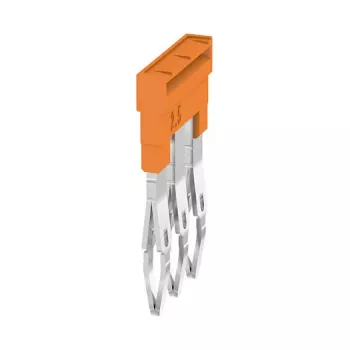 Weidmüller ZQV 2.5N 3 Skersinis jungiklis, A serija, 2,5 mm², 3 polių, oranžinė