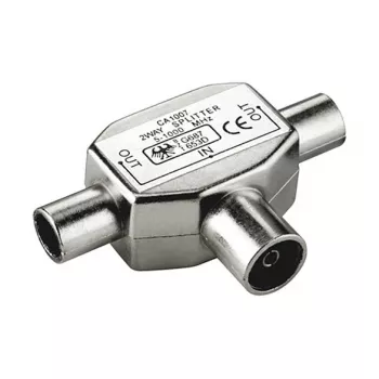 VALUE Secomp Coaxial T-Adapter - Antenos skirstytuvas
