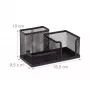 Relaxdays Desk Organizer Black