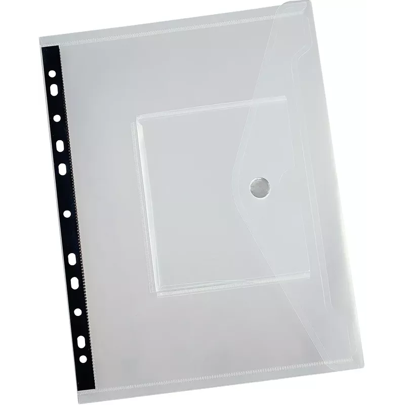 Eichner Document Wallet Transparent A4 5-Pack