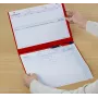 BOI Dokutech Paciento dokumentacijos aplankas Professional-Line DIN A4 gulsčias raudonas