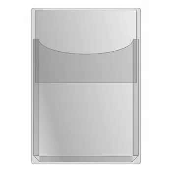 Eichner 10 Self-Adhesive Document Sleeves Transparent A4