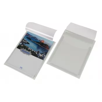 Eichner 10 Self-Adhesive Document Sleeves Transparent A4