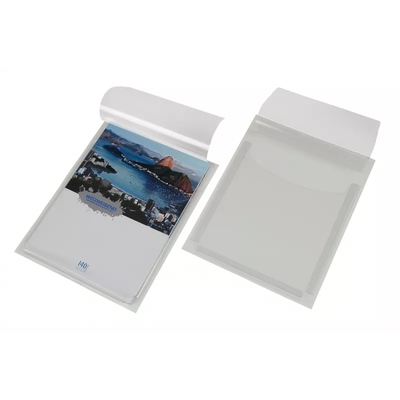 Eichner 10 Self-Adhesive Document Sleeves Transparent A4