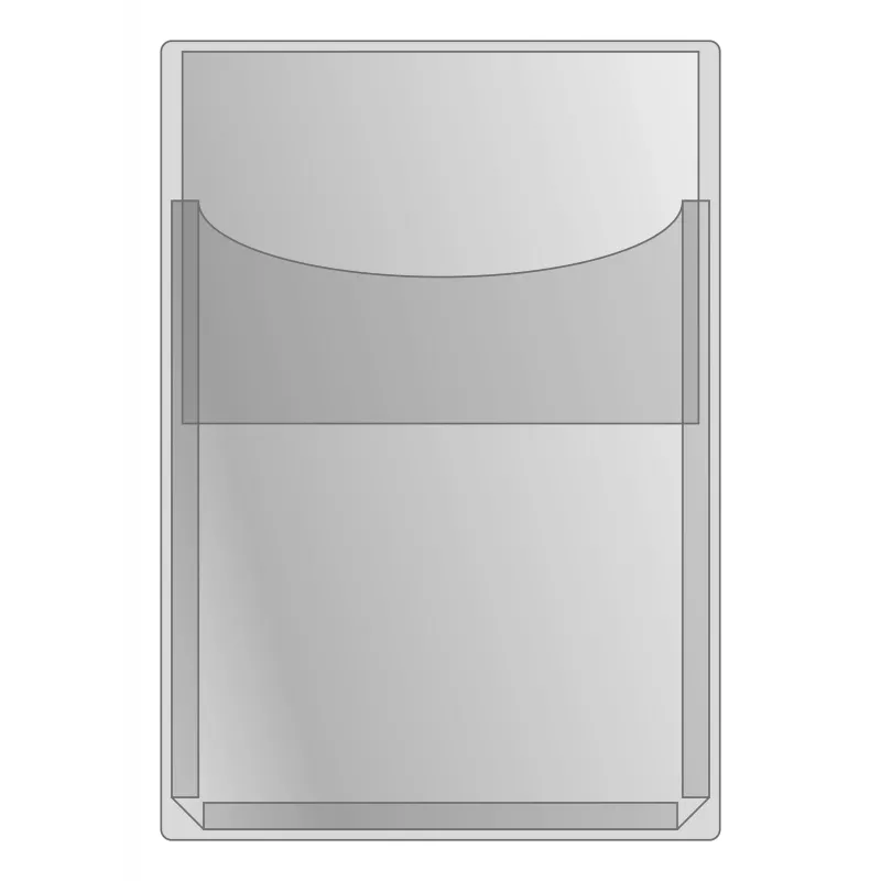 Eichner 10 Self-Adhesive Document Sleeves Transparent A4