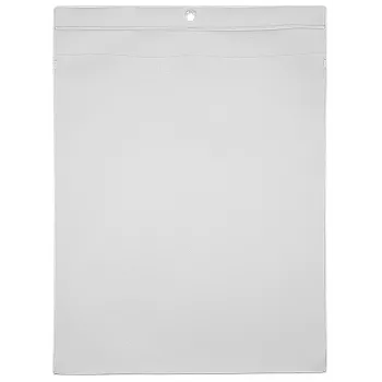 Eichner Document Pocket A4 10 Pieces Clear Transparent Top-Loading Polypropylene Sleeves