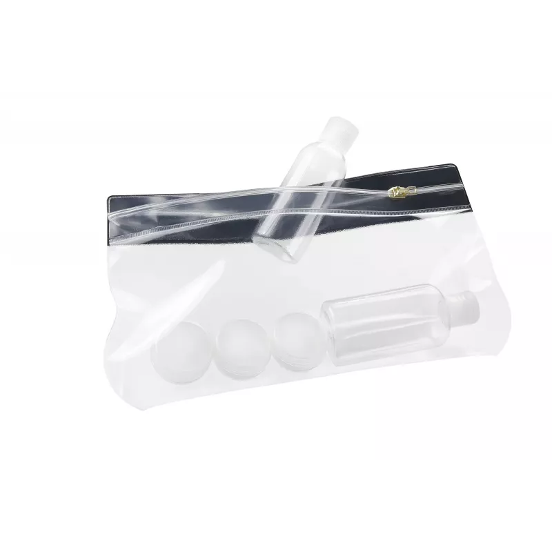 Eichner Slide Lock Bag Transparent/Black 10 vnt.