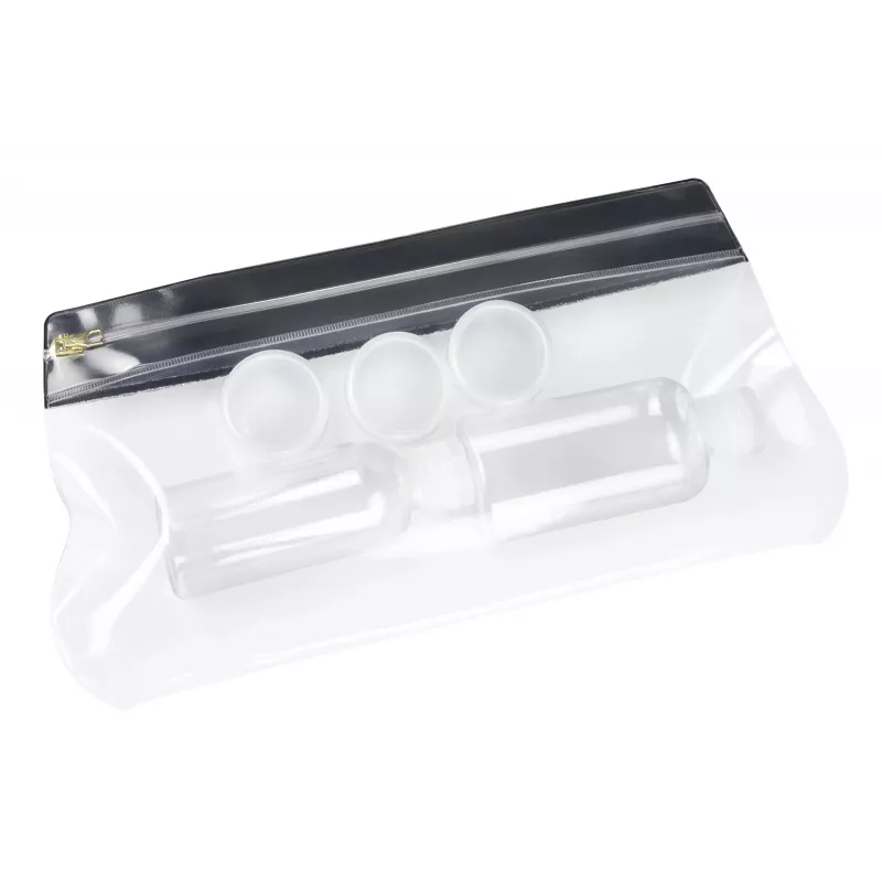 Eichner Slide Lock Bag Transparent/Black 10 vnt.